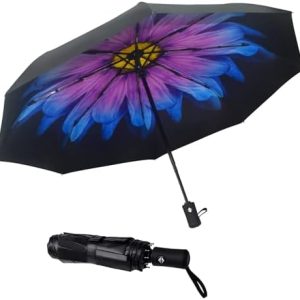 SY Compact Travel Umbrella Windproof Automatic Unbreakable -Factory Direct High Cost-Effective Umbrella