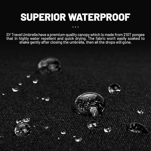 SY Compact Travel Umbrella Windproof Automatic Unbreakable -Factory Direct High Cost-Effective Umbrella - Image 6