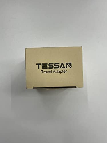 TESSAN Universal Travel Adapter 28W, Worldwide Plug Adaptor with 2 USB A and 3 USB C Ports, International Travel Adapter for EU, UK, USA, AU, Power Socket Charger for Multi Countries, Grey White - Image 6