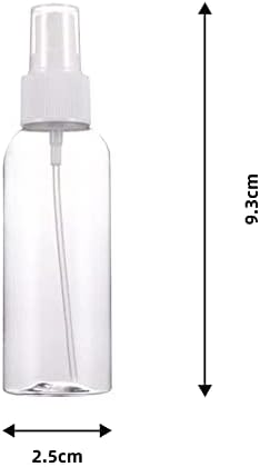 Travel Bottles,3pcs Mini Spray Bottles,Atomiser Spray Bottle,Reusable Plastic Mini Travel Sprayer Bottles Set, Small Refillable Containers for Traveling,Cosmetic,Perfume,Essential oil(20ml) - Image 2