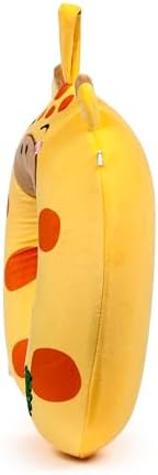 Relaxeazzz Raffi the Giraffe Adoramals Plush Memory Foam Travel Pillow - Neck Flight Airplane Pillow For Travel - Kids Neck Pillows Cushion For Sleeping Neck Pain Adults - Airport Essentials - Image 5