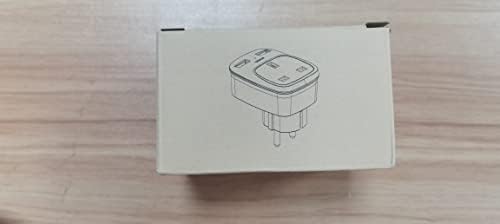 UK to European EU Travel Adapter with 2 USB Ports - TESSAN Power Euro Europe Grounded Plug Adapter for Germany France Iceland Poland Spain Russia and More (Type E F) Not Include Italy - Image 8