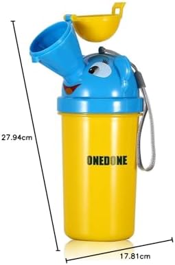ONEDONE Portable Baby Child Potty Urinal Emergency Toilet for Camping Car Travel and Kid Potty Pee Training (boy) - Image 9