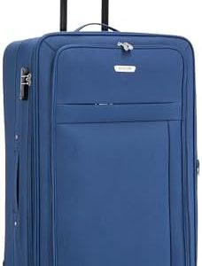 29" Large Suitcase Super Lightweight Luggage Combination Lock 20% Expandable 2 Wheel Soft Shell Check in Luggage for 23kg