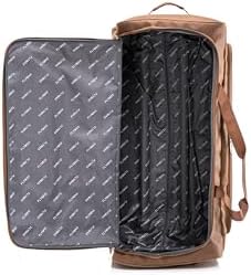 30" Large Suitcase Faux Leather Lightweight Luggage Travel Trolley 100L - Image 6