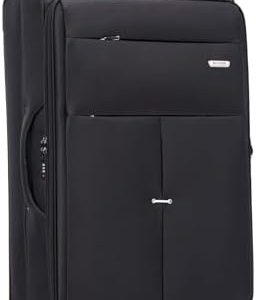 Extra Large Suitcase 32" Super Lightweight Luggage 20% Expandable 4 Wheels Spinner 3-Digit Combination Lock Soft Shell Luggage Check in for 30kg
