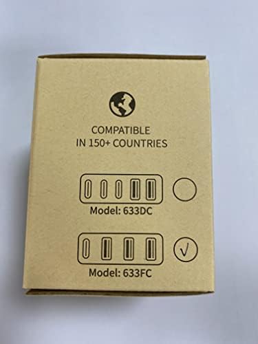 Worldwide Travel Adapter with USB C and A Port, All-in-one Universal Plug Carry Pouch Dual 10A Fuses International Power 4 Plugs Trips to US AU Europe UK - Image 13