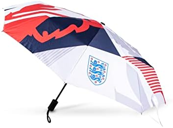 Hy-Pro Officially Licensed England FA Umbrella | One Click Open, Pocket Umbrella, Compact, Lightweight, Portable, Travel, Small, Navy/White - Image 3