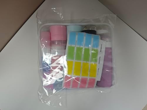 26 Pack Squeezable Silicone Travel Bottles Set - Empty, Leak-Proof, Refillable Containers for Toiletries, TSA Approved Travel Accessories for Women, Airplane Travel Essentials - Image 9