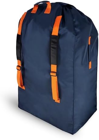 XL Stroller Travel Bag - Extra Large Pushchair and Pram Bag for Airplane, Navy - Image 2