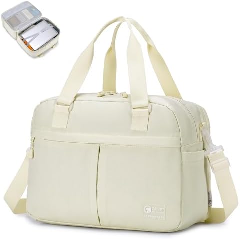 SPAHER Expandable Cabin Bag British Airways Hand Luggage Bag 40x30x15 to 40x30x25 Eurowings Wizzair Travel Duffle Bag Carry On Bag Under-seat Holdall Bag Hospital Bag Maternity Overnight Bags