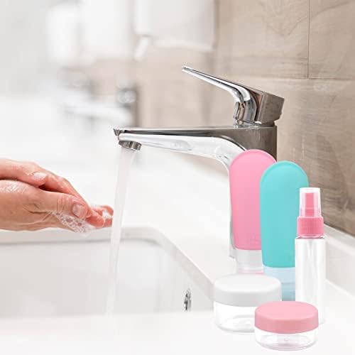 16 Pack Travel Bottles for Toiletries,Etopgo Leak Proof Refillable Silicone Travel Containers Squeezable Trip Accessories for Shampoo Conditioner Lotion Body Wash - Image 7