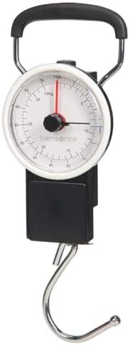Samsonite Global Travel Accessories - Manual Luggage Scale, 16 cm, 1 liter, black