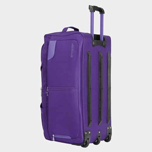 Rocklands® Lightweight Luggage Rolling Holdall Suitcase Wheeled Duffle Bag Cargo Travel Bag RL501 (Purple, Large - 32" (H84 x L42 x W40 cm)) - Image 2