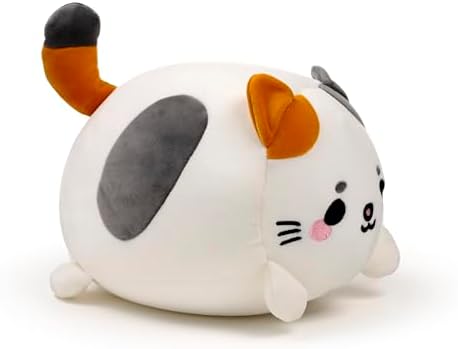Puckator Swapseazzz Adoramals Cat 2-in-1 Plush Travel Pillow & Toy - Neck Flight Airplane Pillow For Travel - Kids Neck Pillows Cushion For Sleeping Neck Pain Adults - Airport Essentials - Image 4