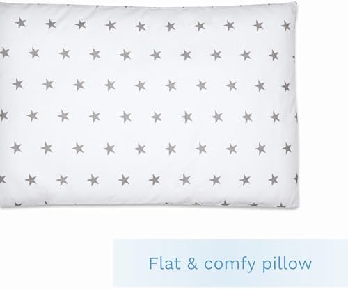 2 Piece Baby Children Quilt Duvet & Pillow Set 120x90 cm to fit Toddler Cot Bed (Big Stars) - Image 9