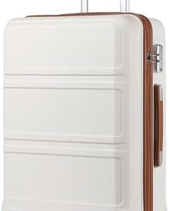 Kono Fashion Hand Luggage Lightweight ABS Hard Shell Trolley Travel Suitcase