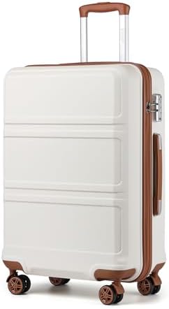Kono Fashion Hand Luggage Lightweight ABS Hard Shell Trolley Travel Suitcase