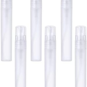 IRYNA Small Spray Bottle 6Pcs 10ml Mini Spray Bottle Portable Perfume Bottle Refillable Spray Empty Fine Mist Travel Bottles Set for Personal Beauty Care Cosmetic Makeup