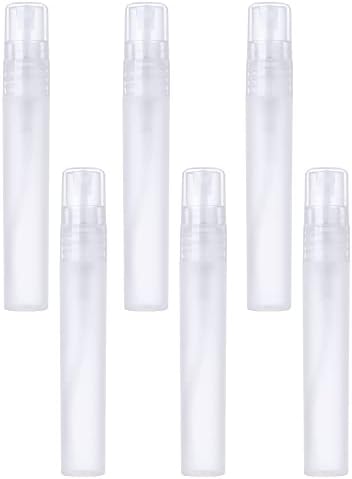 IRYNA Small Spray Bottle 6Pcs 10ml Mini Spray Bottle Portable Perfume Bottle Refillable Spray Empty Fine Mist Travel Bottles Set for Personal Beauty Care Cosmetic Makeup