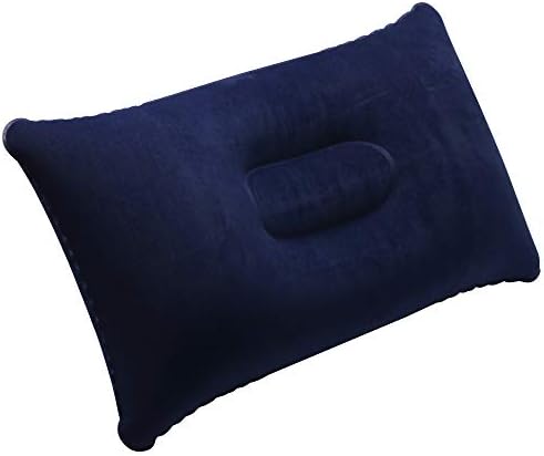 TRIXES Inflatable Pillows x2 – Multipack of Blue Inflatable Pillows Perfect for Travel/Camping/Outdoors/Fishing - Blow up Pillow -Twin Pack – Ultra Light Water Resistant Pillows - Image 2