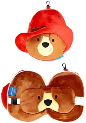 Paddington Bear Travel Pillow & Eye Mask - Sleep Eye Mask Masks - Kids Travel Accessories For Sleeping Airplane - Flight Plane Neck Pillow Pillows - Image 6