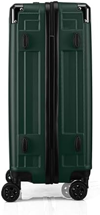 Medium Suitcase Hard Shell | Lightweight Suitcase | Aluminum Telescopic Handle | TSA 3 Digit Combination Lock | 4 Dual Spinner Wheels. (Green, Medium 24") - Image 9