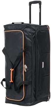 Skylark 32" Large Suitcase Lightweight Wheeled Duffle Bag Holdall Luggage Travel Bag 2.8kg 120L Black