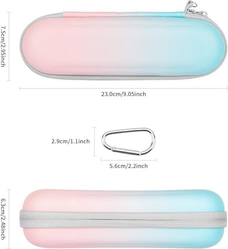 Case for Braun Oral B/Oral-b Pro/Philips Sonicare/Sonic Electric Toothbrush with Accessories Storage, Portable Holder Travel Protective Cover (Gradient Inner Gray), 108 g (YSB) - Image 5