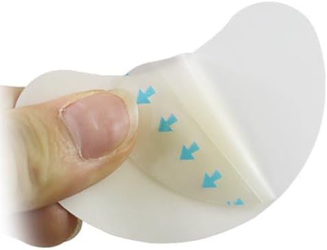 20 Pack Invisible Blister Plasters - Hydrocolloid Blister Cushion Gel, Waterproof for Heel & Skin, Faster Healing Wound - Image 8