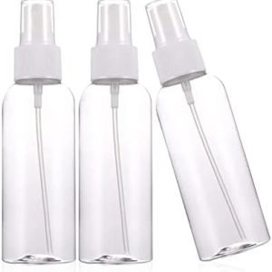 Travel Bottles,3pcs Mini Spray Bottles,Atomiser Spray Bottle,Reusable Plastic Mini Travel Sprayer Bottles Set, Small Refillable Containers for Traveling,Cosmetic,Perfume,Essential oil(20ml)
