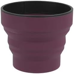 Lifeventure Silicon Ellipse Collapsible And Portable Mug For Camping, Travel & Outdoor