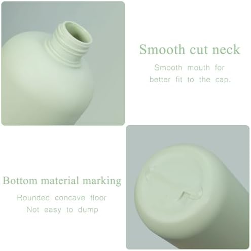 Travel Bottle for Toiletries 100ML/200ML/260ML/300ML,Forreen 4 Pack Squeeze Bottles Empty Plastic Soft Reusable LeakProof Travel Containers Empty Bottles for Shampoo Creams Lotion - Image 3