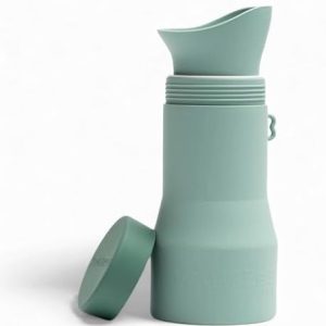 Whizzer - Discreet & Compact Travel Toilet Seen on Dragons Den | Portable & Leak Proof Silicone Pee Bottle - Festival Essentials Camping Toilet | 500ml Capacity