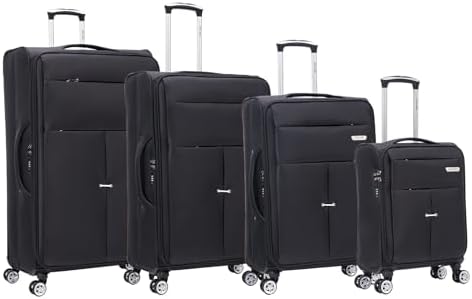 Extra Large Suitcase 32" Super Lightweight Luggage 20% Expandable 4 Wheels Spinner 3-Digit Combination Lock Soft Shell Luggage Check in for 30kg - Image 2