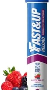 Fast&Up Reload – Mixed Berry - Instant Electrolytes & Hydration - 20 Effervescent Tablets
