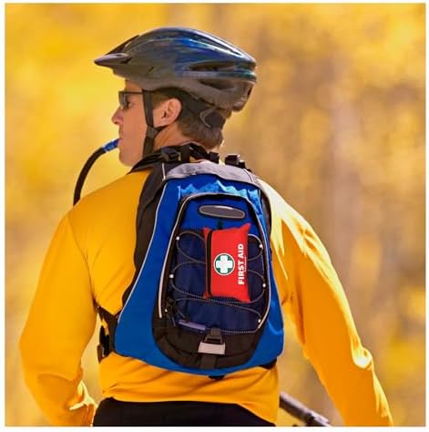 it's Smart Premium First Aid Kit 110 Pieces - for Travel Essentials, Hiking, Home, Camping and Car - Includes Emergency Blanket, Plasters, Bandages, Eyewash and Other First Aid Essentials - Red - Image 8