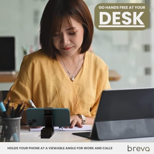 BREVA Airplane Phone Holder, 360 Degree Rotation Plane Phone Holder, Universal Adjustable Phone Stand, Travel Accessories for Flying, Hands-Free Phone Holder for Plane - Image 4