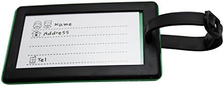 LJY Travel Luggage Suitcase Labels ID Tags Business Card Holder, Set of 8 - Image 3