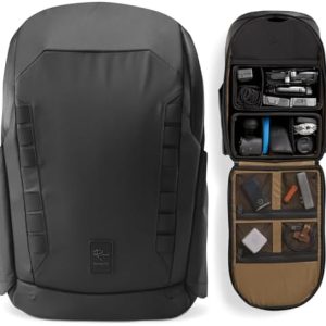 Gomatic Peter McKinnon Camera Bag Backpack - 25L Capacity Travel DSLR Camera Rucksack - Fit Multiple Cameras, 16" Laptop, Drones & Photography Accessories, Most Functional Water Resistant Back Pack