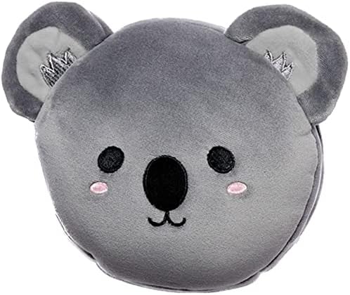 Puckator Relaxeazzz Adoramals Koala Round Plush Travel Pillow & Eye Mask - Sleep Eye Mask Masks - Kids Travel Accessories For Sleeping Airplane - Flight Plane Neck Pillow Pillows - Image 10
