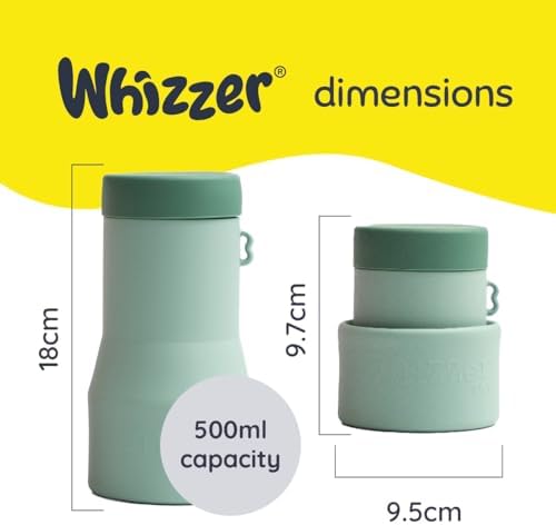 Whizzer - Discreet & Compact Travel Toilet Seen on Dragons Den | Portable & Leak Proof Silicone Pee Bottle - Festival Essentials Camping Toilet | 500ml Capacity - Image 4