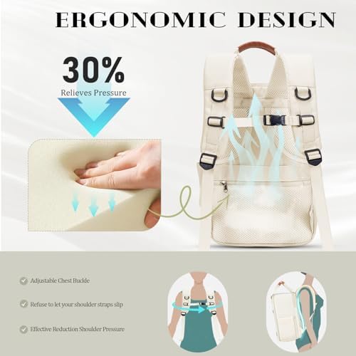 Designed for Ryanair Cabin Bags 40x20x25 Underseat Hand Luggage Bag Carry on Travel Backpack Cabin Size Small Under Seat Cabin Bag Flight Rucksack for women Backpacks for Ryan Air Case - Image 4