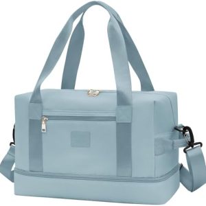 for Ryanair Cabin Bags 40x20x25 Underseat Cabin Bag Waterproof Travel Hand Luggage Bag Carry on Bag Weekend Overnight Bag for Women and Men with Shoe Pouch