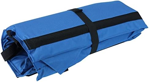 Andes Blue Folding Beach Chair Outdoor Garden Portable Seat - Image 4