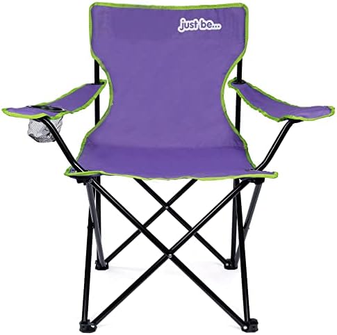 just be... Folding Camping Chair for Adults and for Kids Lightweight Foldable Chair Suitable for Outdoors. Chairs for the Beach, Lawn, Camp, Fishing Trip and Garden - Image 9