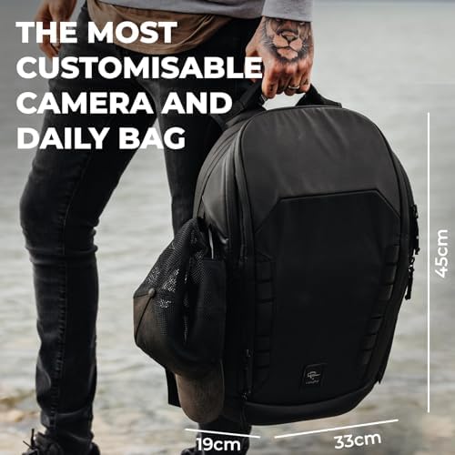 Gomatic Peter McKinnon Camera Bag Backpack - 25L Capacity Travel DSLR Camera Rucksack - Fit Multiple Cameras, 16" Laptop, Drones & Photography Accessories, Most Functional Water Resistant Back Pack - Image 3