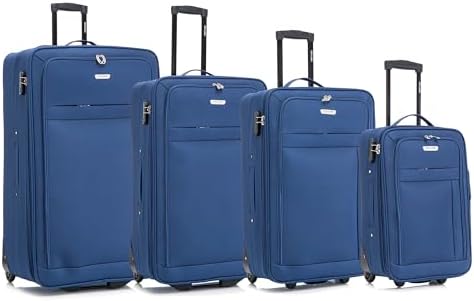 29" Large Suitcase Super Lightweight Luggage Combination Lock 20% Expandable 2 Wheel Soft Shell Check in Luggage for 23kg - Image 2