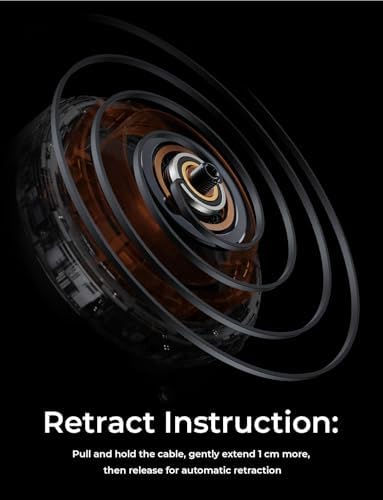 LISEN Retractable Car Charger Adapter 69W Cigarette Lighter USB Car Charger USB C Car Phone Charger Travel Holiday Essentials Car Accessories Gifts for Women Men 12V USB Socket for iPhone 16 15 14 13 - Image 8