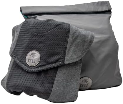 trtl Travel Pillow Cool for Neck Support - Cooling Travel Pillows for Airplanes - with Breathable Fabric - Lightweight and Easy to Carry